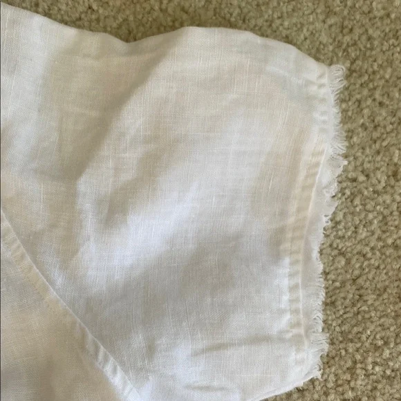 Tommy Bahama White Linen Dress, S/P - Picture 3 of 10